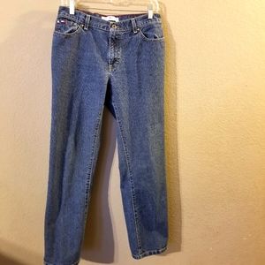 Tommy Hilfiger Womens Blue Jeans 100% Cotton Five Pocket Size 6